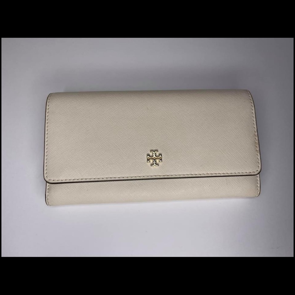 White Tory Burch Wallet